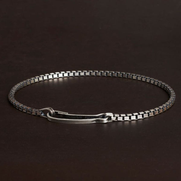 WERKSTATT MUNCHEN 925 Silver Chain Bracelet Series I German High Degree Handmade WM-M2401-BC-0 PWM2